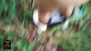 Comendo o carinha no mato no arpoador!